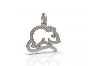rat pendant 23 3D Print Model