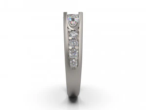 woman solitaire ring 44 3D Print Model