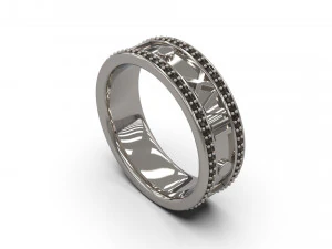 man band ring 13 3D Print Model