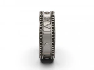 man band ring 13 3D Print Model