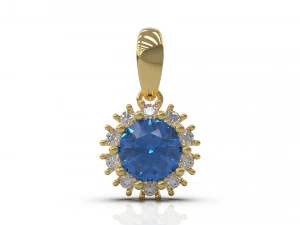 pendant 24 3D Print Model