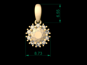 pendant 24 Modelo de impresión 3D