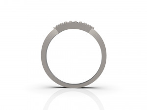 woman wedding solitaire ring 48 Modèles 3D en vedette