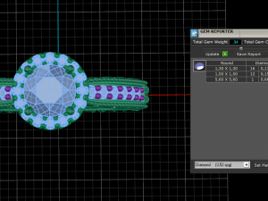 woman solitaire wedding ring 52 3D Print Model