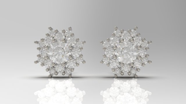 earring 16 3D Baskı Modeli .c4d .max .obj .3ds .fbx .stl .blend 