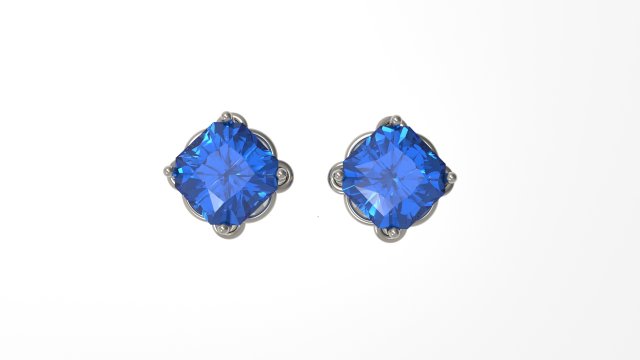 earring 17 3D-Druckmodell .c4d .max .obj .3ds .fbx .stl .blend 