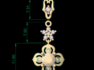 pendant 28 3D Print Model