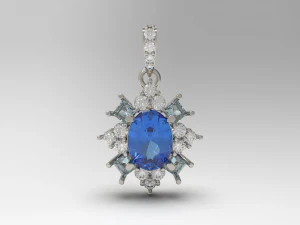 ペンダント29 3Dプリントモデル