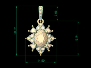 pendant 29 3D Print Model