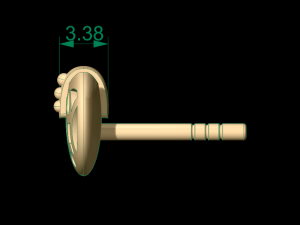 earring 18 3D Принт Модель