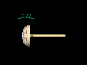 earring 19 3D Print Model