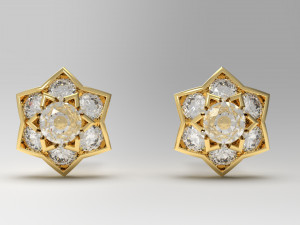star earring 20 3D Print Model