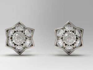 star earring 20 3D Print Model