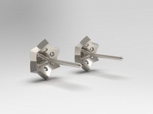 star earring 20 3Dプリントモデル