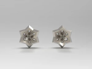 star earring 20 3D Print Model