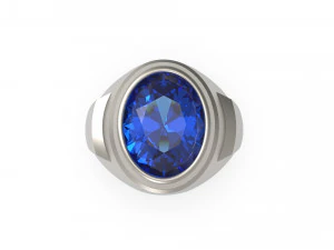 man signet ring 14 3D Print Model
