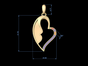 pendant 32 Model do druku 3D