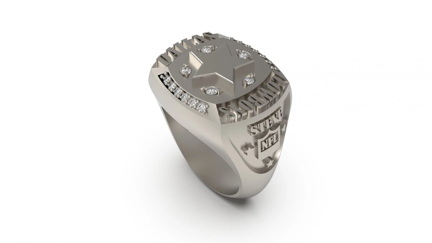 man signet ring 15 3D Print Model .c4d .max .obj .3ds .fbx .stl .blend 