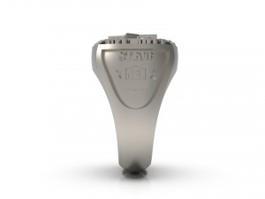 man signet ring 15 3D Принт Модель