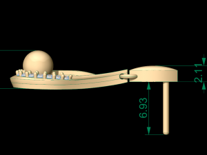 earring 22 3D-Druckmodell