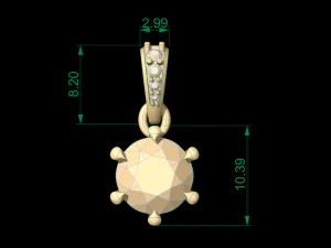 pendant 34 3D Print Model
