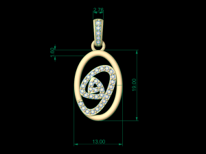 pendant 35 Modelo de Impressão 3D