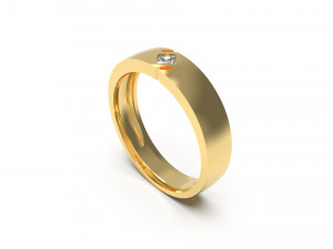 woman band wedding ring 65 Modello di stampa 3D