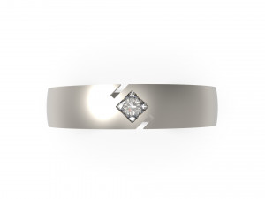 woman band wedding ring 65 Modello di stampa 3D