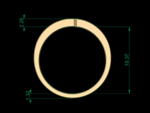 woman band wedding ring 65 3D Print Model