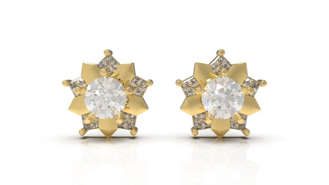 earring 23 Model Cetak 3D .c4d .max .obj .3ds .fbx .stl .blend 