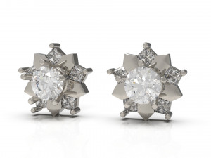 earring 23 Model Cetak 3D