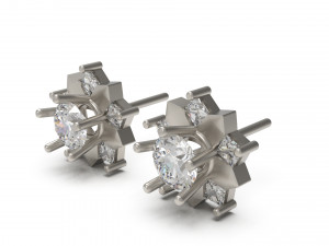 earring 23 Model Cetak 3D