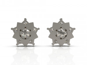 earring 23 Model Cetak 3D