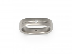 woman band ring 66 Model Cetak 3D