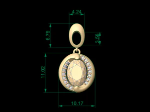 pendant 37 3D Print Model