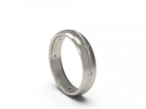 anello a fascia da donna 67 Modello di stampa 3D