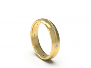 woman band ring 67 Model Cetak 3D