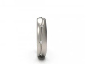 woman band ring 67 3D Print Model