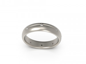 woman band ring 67 Model Cetak 3D