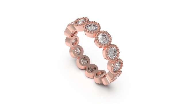 woman band ring 68 3D Print Model .c4d .max .obj .3ds .fbx .stl .blend 