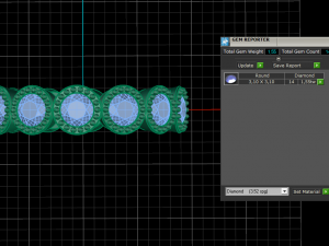 woman band ring 68 3D Print Model