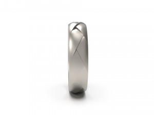 woman band ring 69 3D printmodel