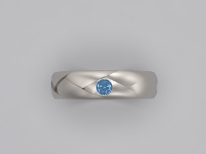 woman band ring 69 3D printmodel
