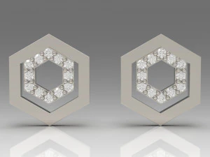 귀걸이 24 3D 프린트 모델