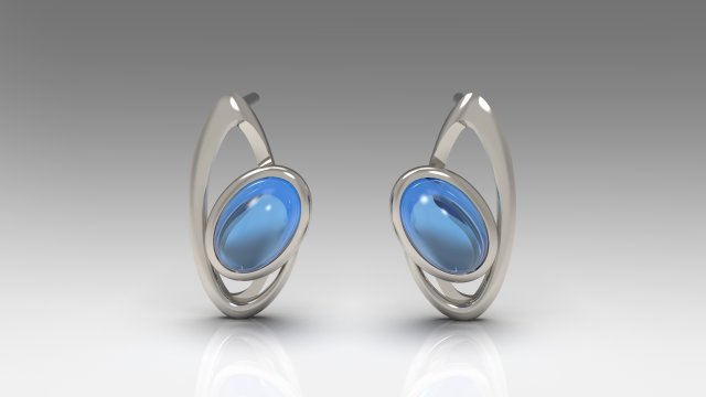earring 25 3D Baskı Modeli .c4d .max .obj .3ds .fbx .stl .blend 