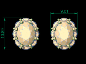 earring 28 Modèles 3D en vedette