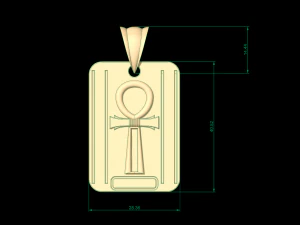 pendant 42 3D Print Model