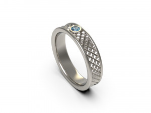 man band ring 17 3D Print Model