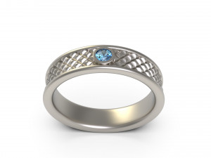 man band ring 17 3D Baskı Modeli