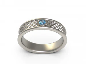 man band ring 17 3D Print Model